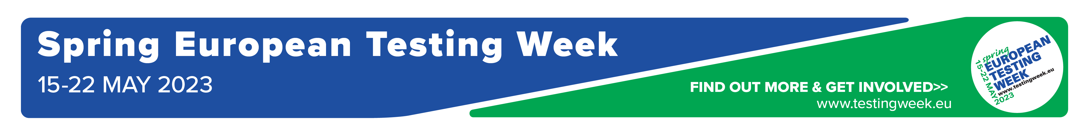 European Testing Week, click here for more info - www.testingweek.eu